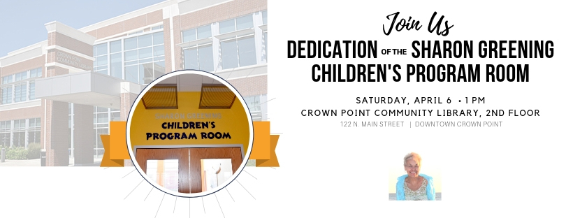 Crown Point Community Library - dedication of children room